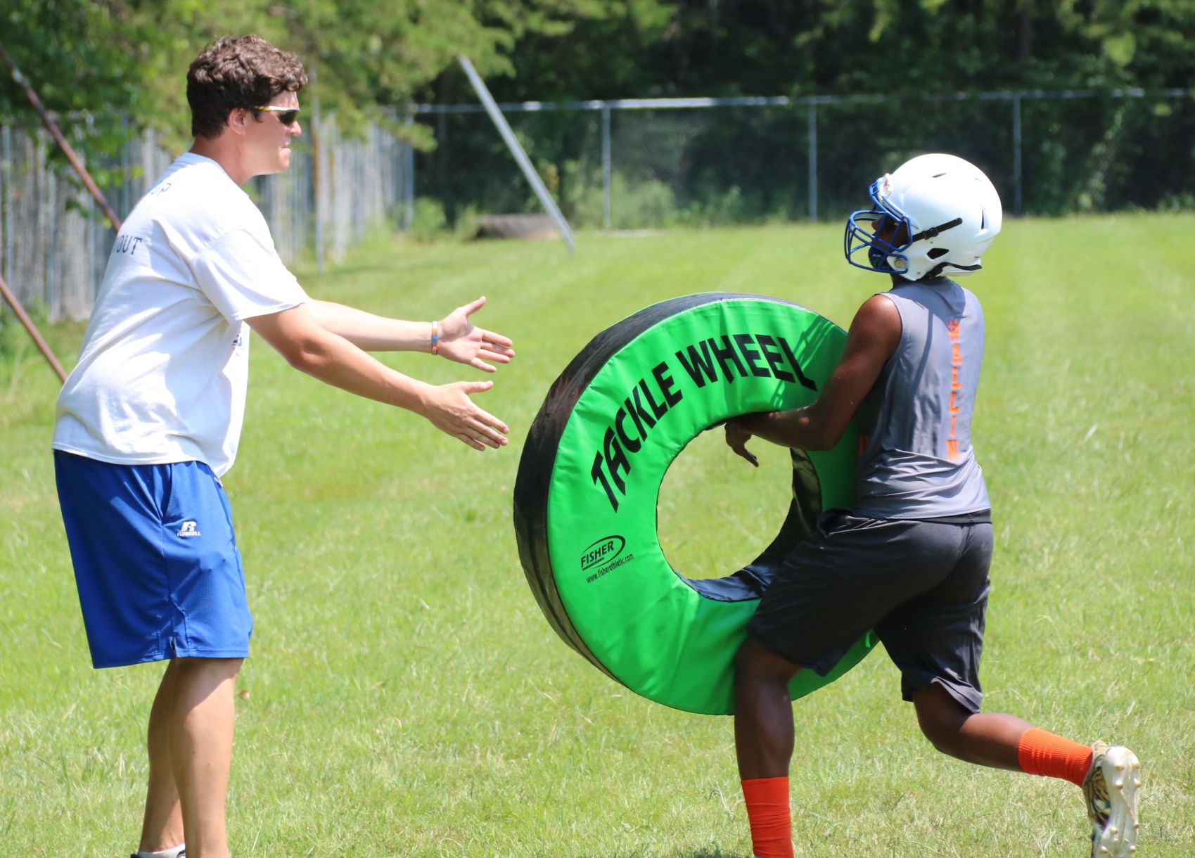 First day of Bassett football practice